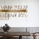 Loft Industry Modern - Razor Line Chandelier